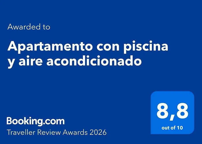 Con Piscina Y Aire Acondicionado Апартаменти *